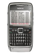 nokia e71 grey steel special limited stock imags